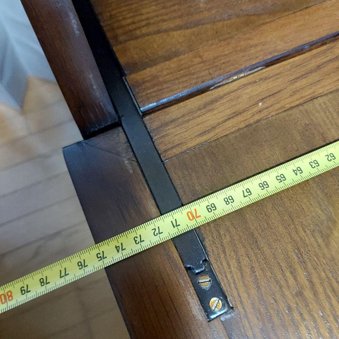 美品　ライティングビューロー　チェスト　折り畳み机　収納デスク