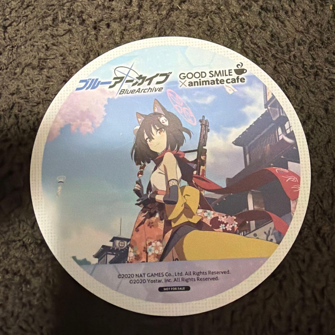 ブルーアーカイブ アニメイトカフェ コースター コンプ