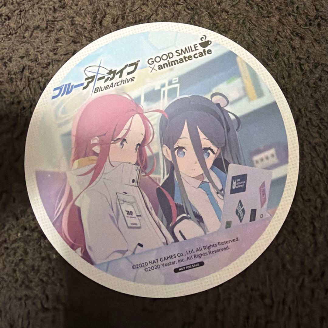 ブルーアーカイブ アニメイトカフェ コースター コンプ