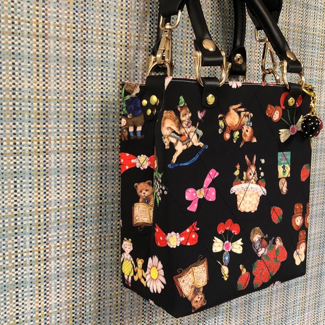 1999.ハンドメイド　2wayミニトートバッグ　フランシュリッペ