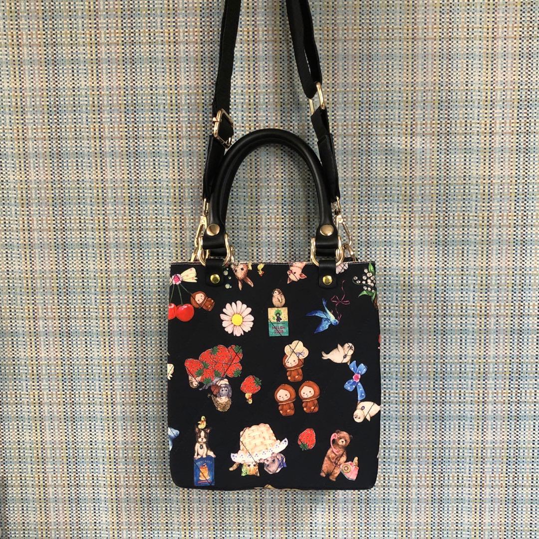 1999.ハンドメイド　2wayミニトートバッグ　フランシュリッペ