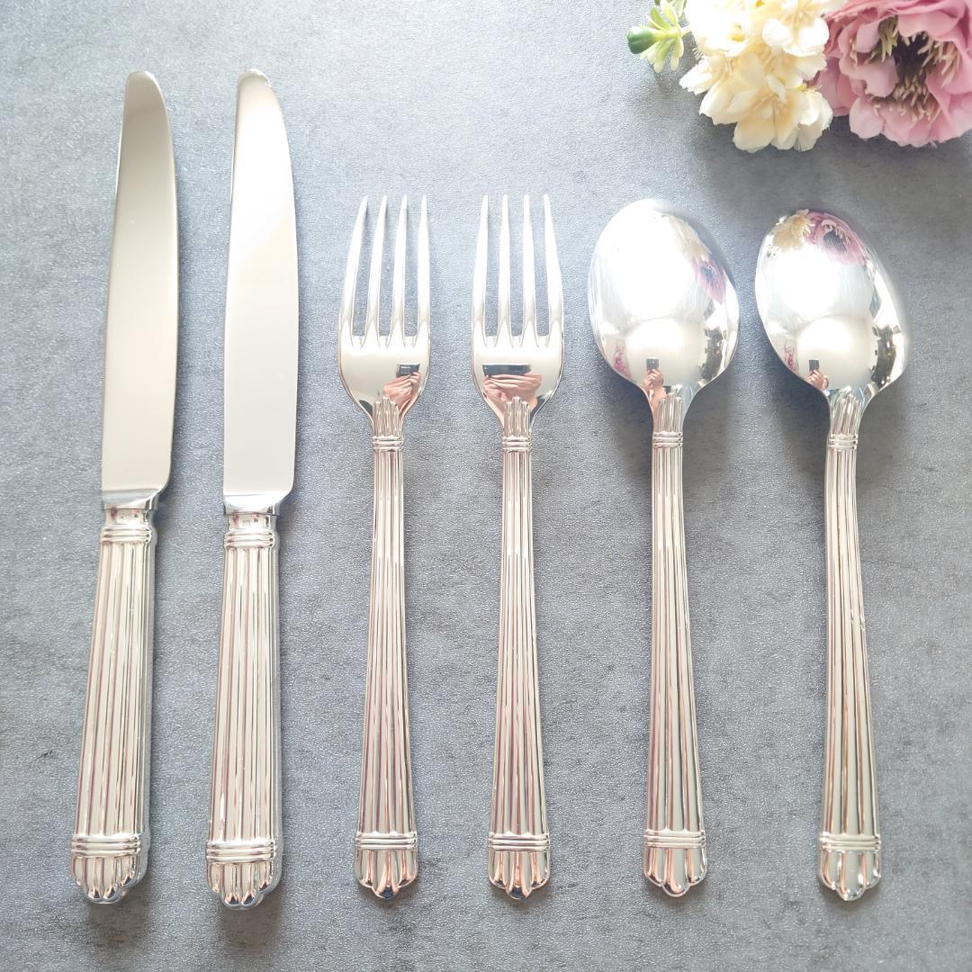 美品 クリストフル アリア テーブルサイズ 6点