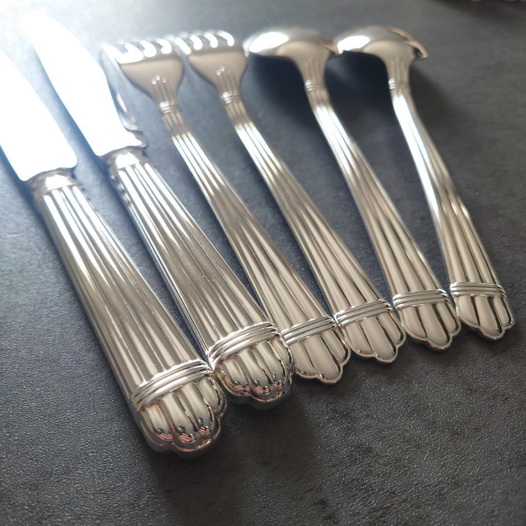 美品 クリストフル アリア テーブルサイズ 6点