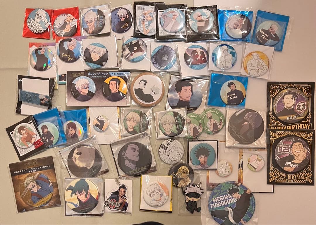 呪術廻戦　缶バッジ　まとめ売り