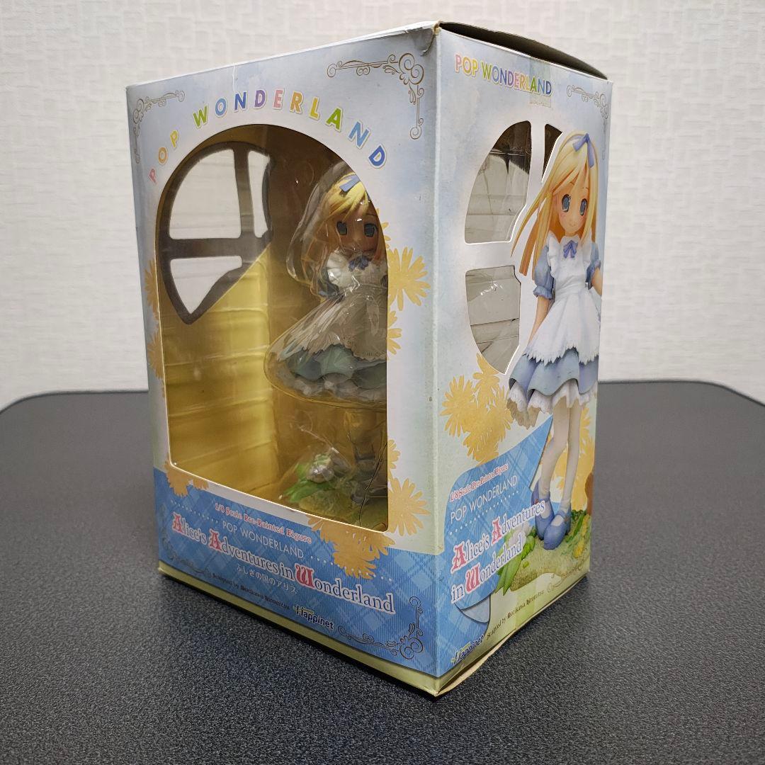 【中古】POPWONDERLAND ふしぎの国のアリス　1/8 PVCフィギュア
