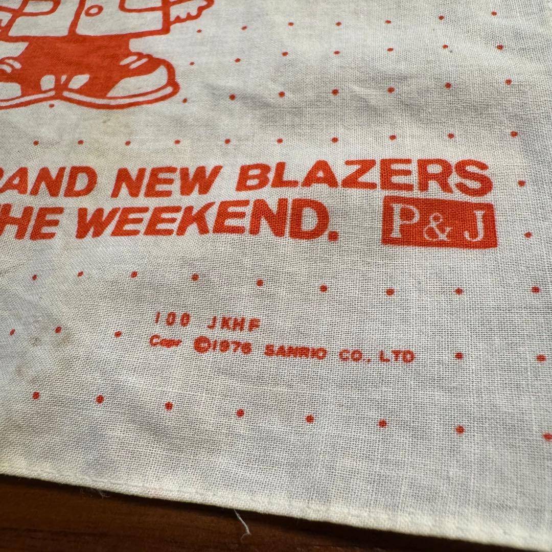 【超希少】昭和レトロ サンリオ ハンカチ 9枚セット 1960〜70年代 当時物