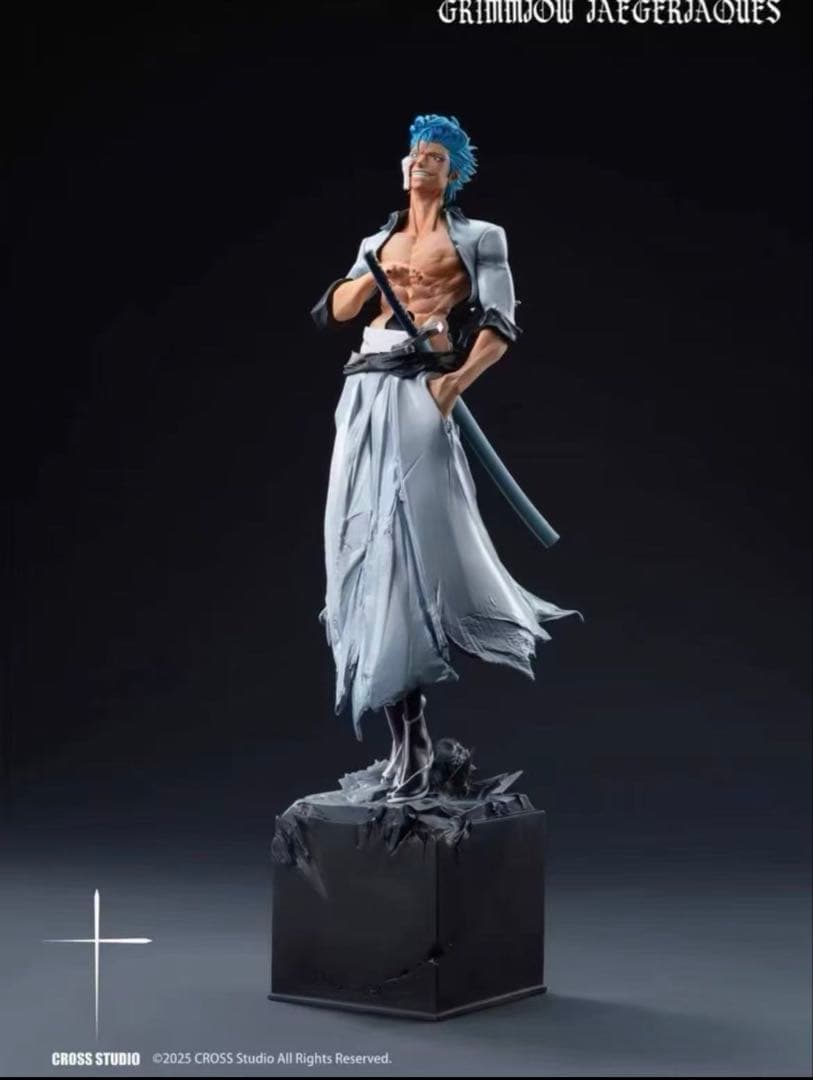BLEACH グリムジョー·ジャガージャック ガレージキット スタチュー①④