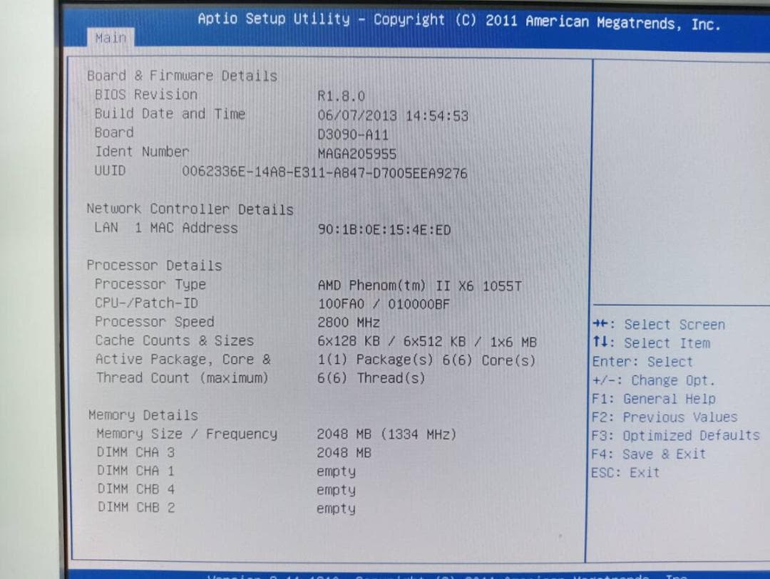 FUJITSU PRIMERGY MX130 S2 AMD 2GB ストレージ無