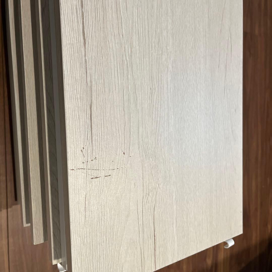 ニトリ　突っ張り壁面収納Nポルダ 240cm3連セット