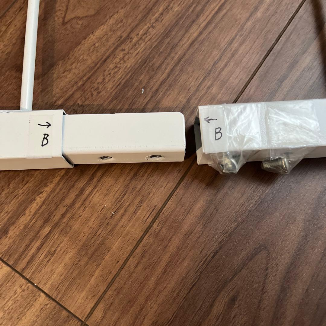 ニトリ　突っ張り壁面収納Nポルダ 240cm3連セット