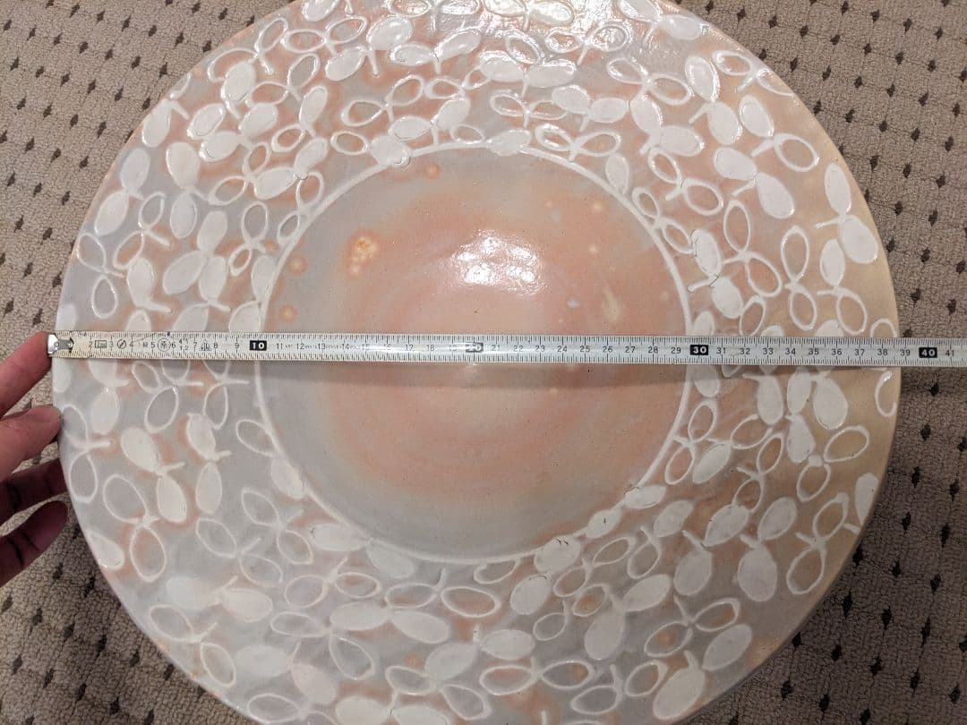 朝日焼　大皿　骨董品