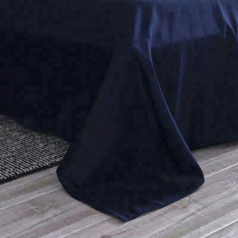 潮の斜め?ゼミダブル布団カバー4点寝具セットシーツ枕カバー付 肌触最高