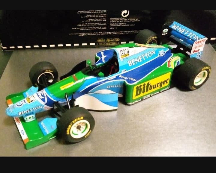 ミニチャンプス 1/18 F1 ベネトン B194 M.シューマッハ