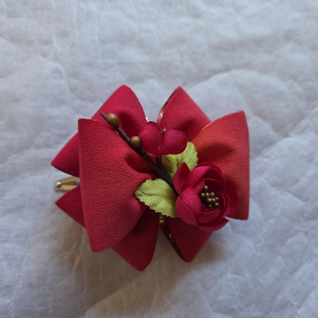 No6 七五三　女の子　三歳　着物被布6点セット