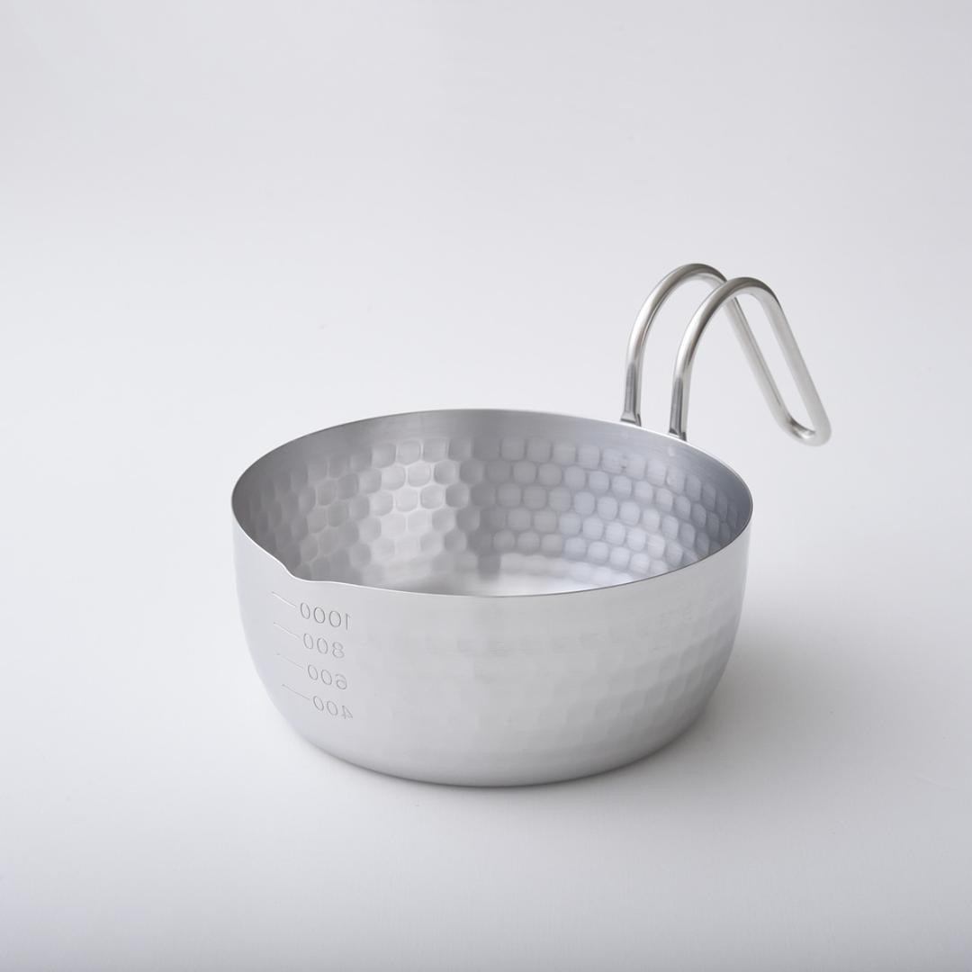 取っ手も便利な雪平鍋　マルチポットタイプ 16cm&18cm 2個セット