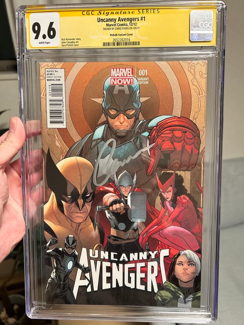 クリス・エヴァンス 直筆サイン marvel クリスエヴァンス サインカード
