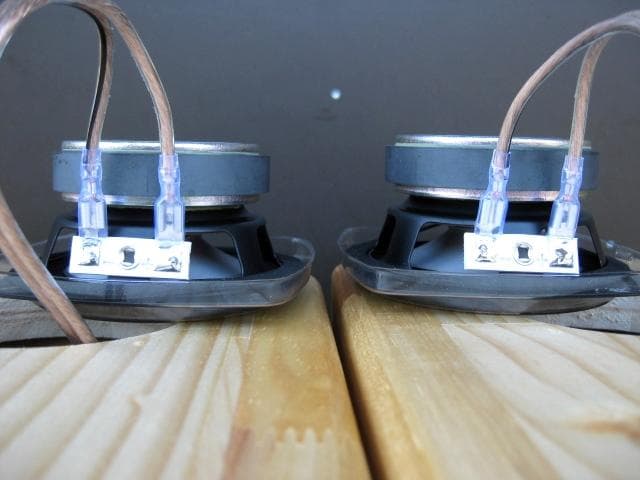 FOSTEX 　フルレンジスピーカー　自作　ペア
