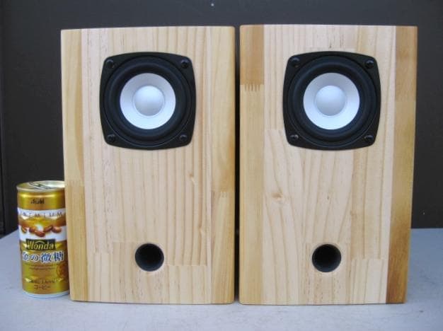 FOSTEX 　フルレンジスピーカー　自作　ペア