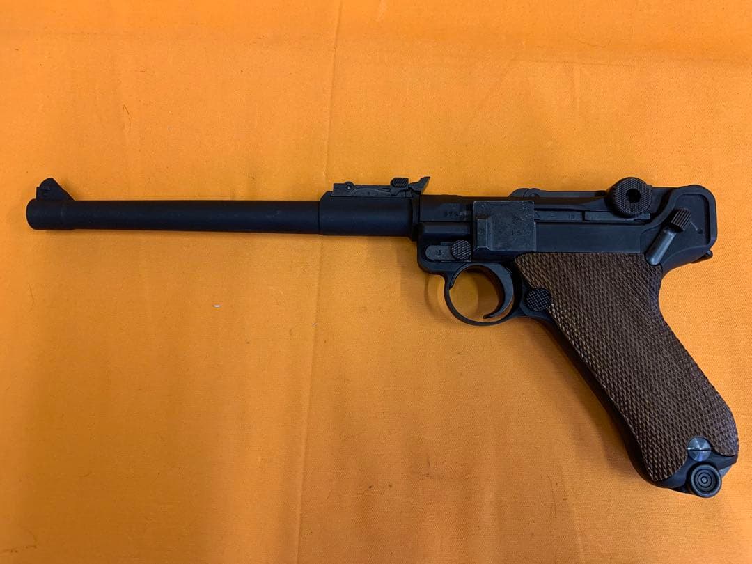 タナカワークス　ルガーP08 8インチガスガン