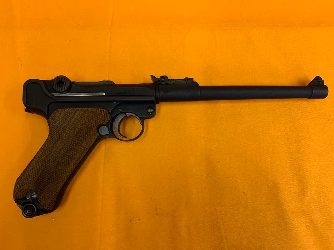 タナカワークス　ルガーP08 8インチガスガン