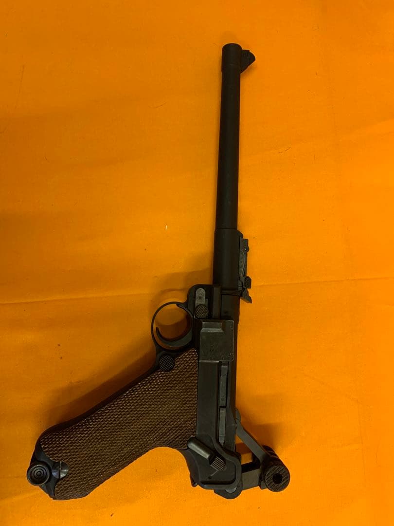 タナカワークス　ルガーP08 8インチガスガン