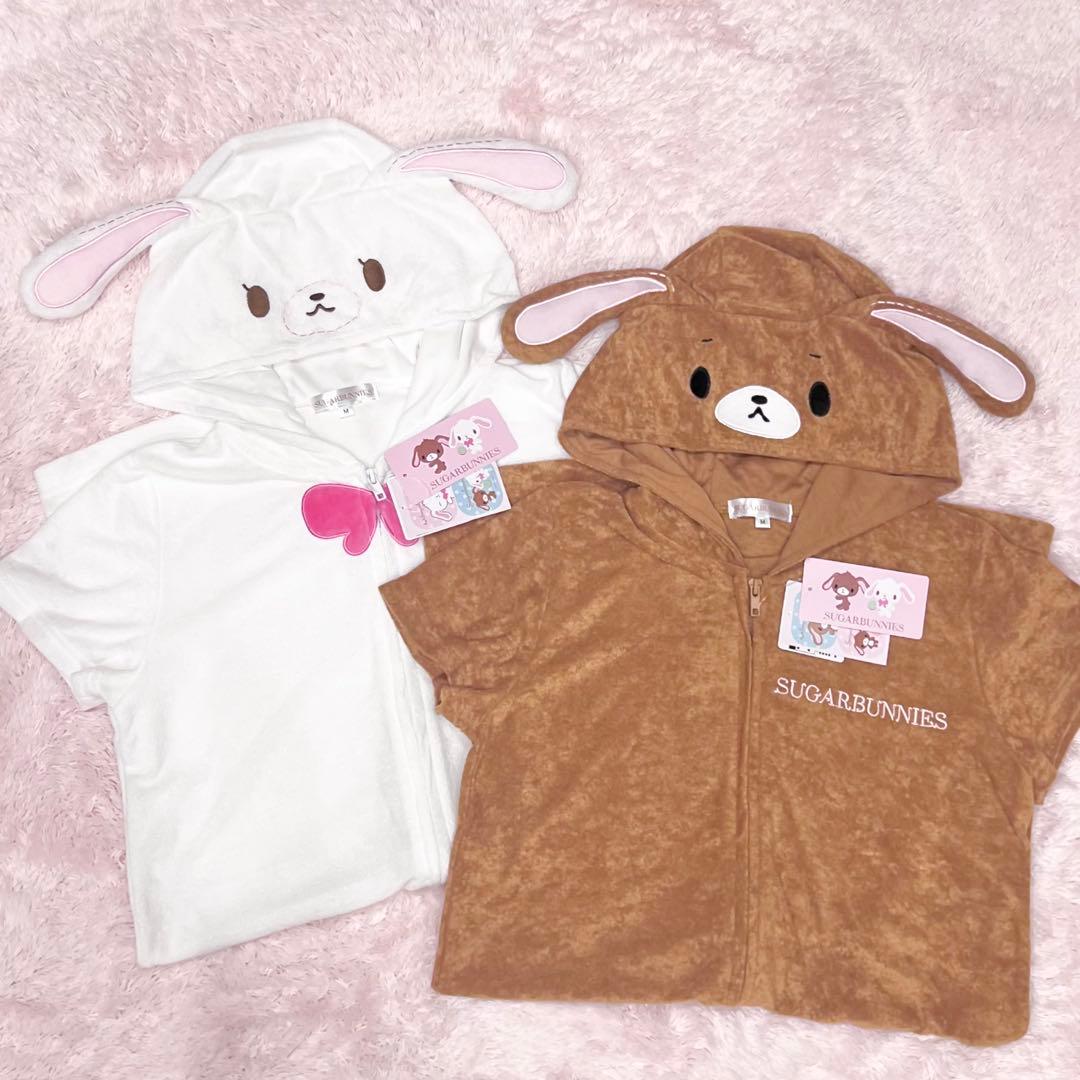 ♡新品♡レア シュガーバニーズ 着ぐるみ パジャマ Mサイズ サンリオ 量産型