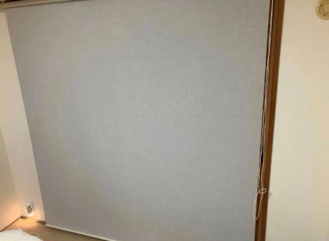 美品☆麻入りロールスクリーン(レプス 180cmX220cm)★