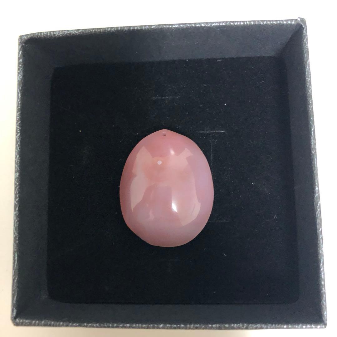 縁結び 女陰 ヌードメノウ 生命の源 女性器 趣味 天然石 瑪瑙 彫り物B71
