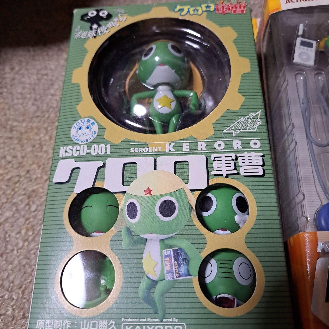 ケロロ軍曹 　バンダイ クルル曹長 フィギュア　ケロロインアクション クルル曹長