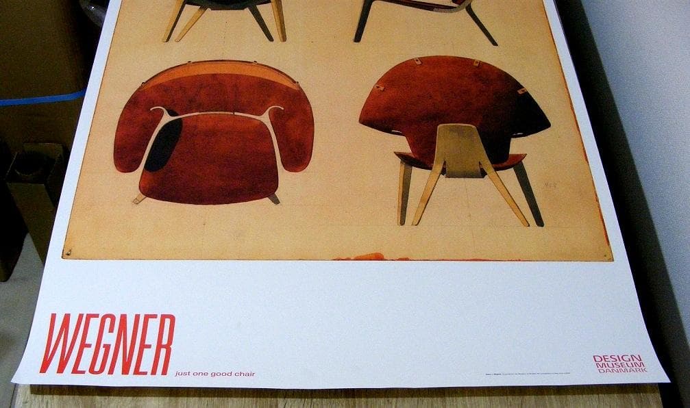 Hans J. Wegner Design Museum 2014年ポスター