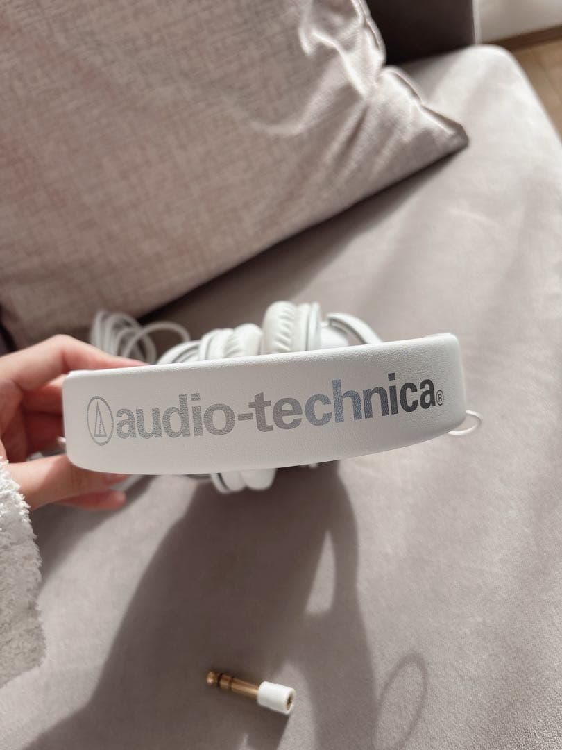 Audio Technica ATH-M20x WH 有線ヘッドホン