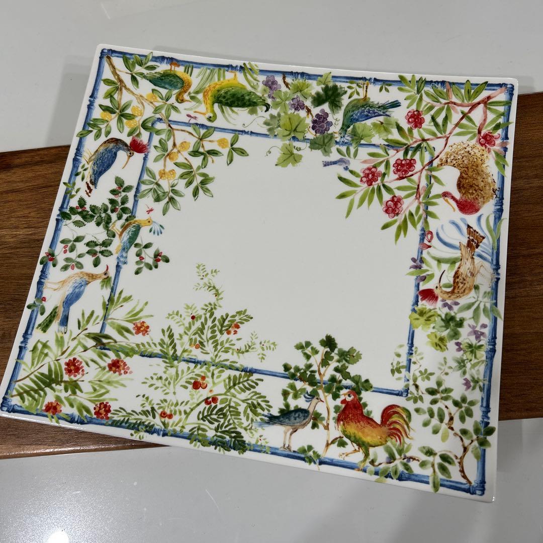 Gien ヴィラメディチ　スクエアプレート