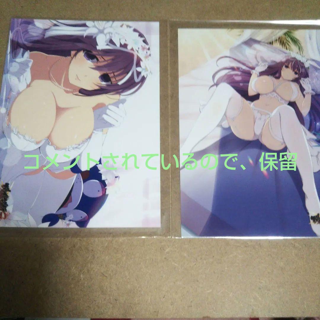 閃乱カグラ ウェディングドレス 銀塩ブロマイド 11枚セット