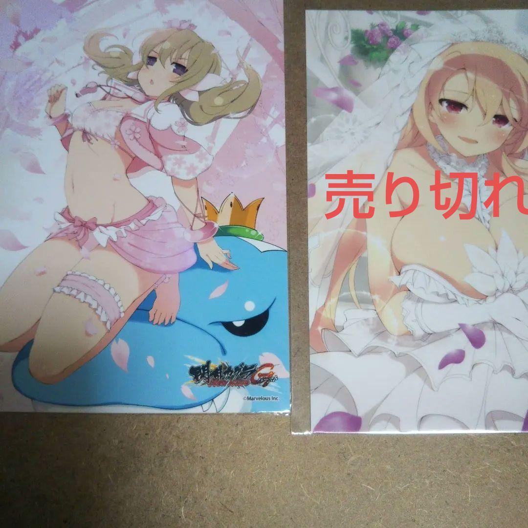 閃乱カグラ ウェディングドレス 銀塩ブロマイド 11枚セット