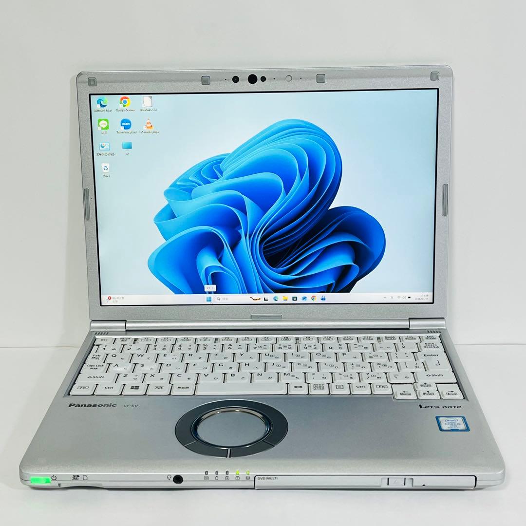 【超美品】Panasonic Let's note CF-SV SSD DVD⑤