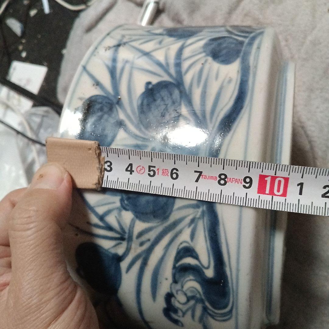 江戸時代.古伊万里深　割れてる