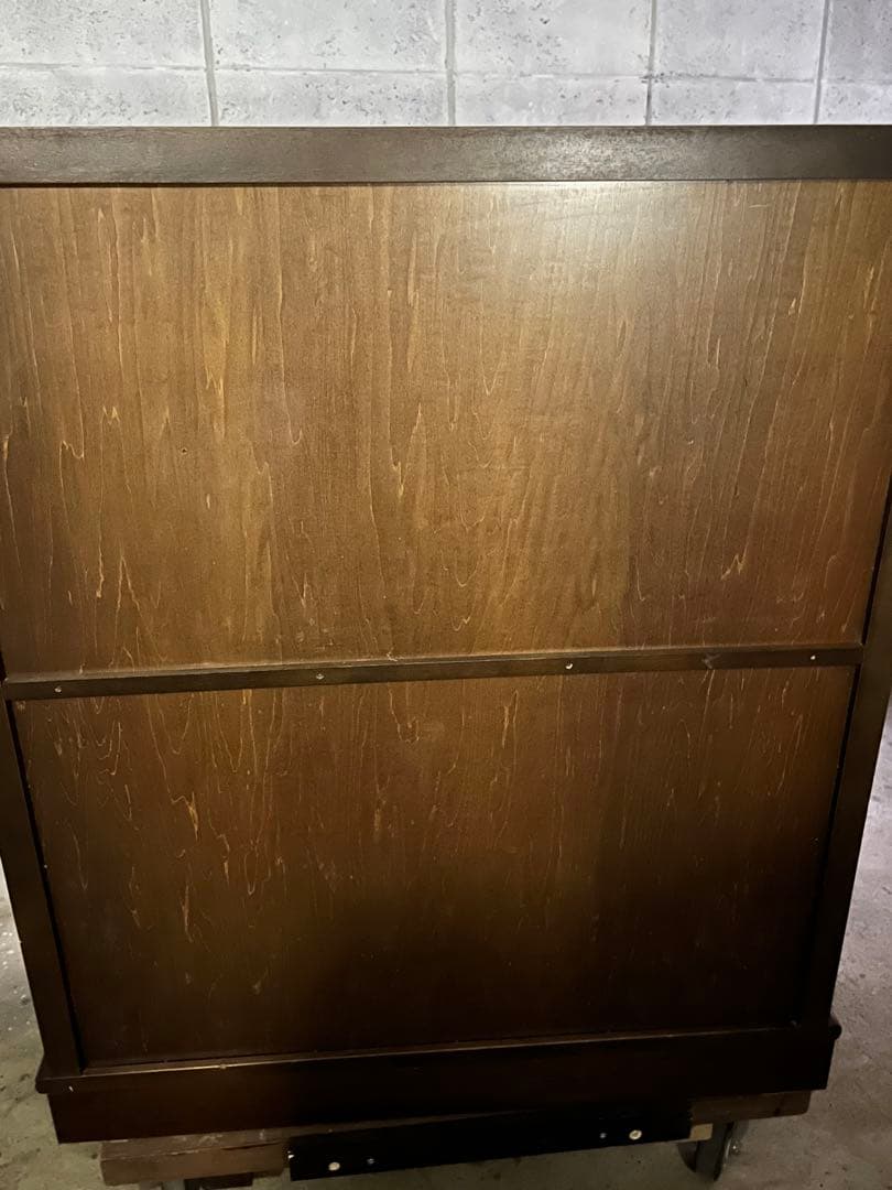 カリモク ライティングデスク アンティーク ジャンク品 ※⭐️引き取り限定！