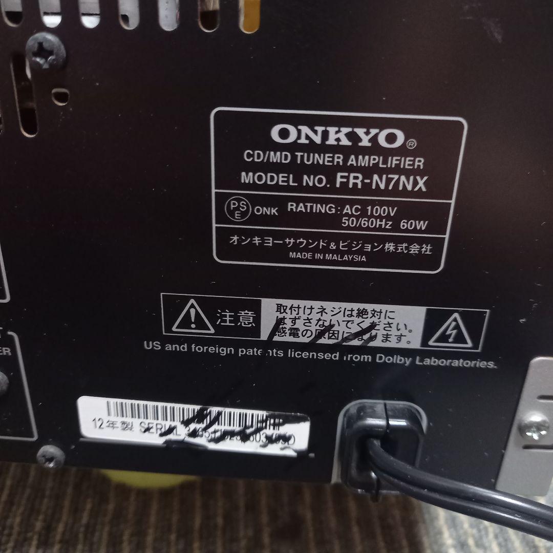 ONKYO FR-N7NX(A)美品 完動品ピックアップ交換整備済み