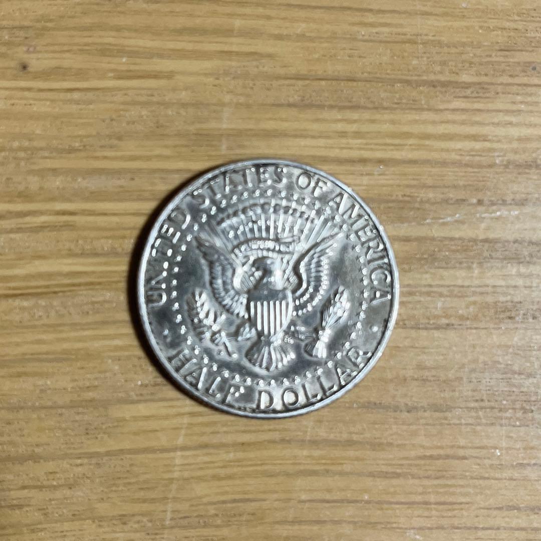 1964年 ケネディ50セント銀貨 ハーフダラー