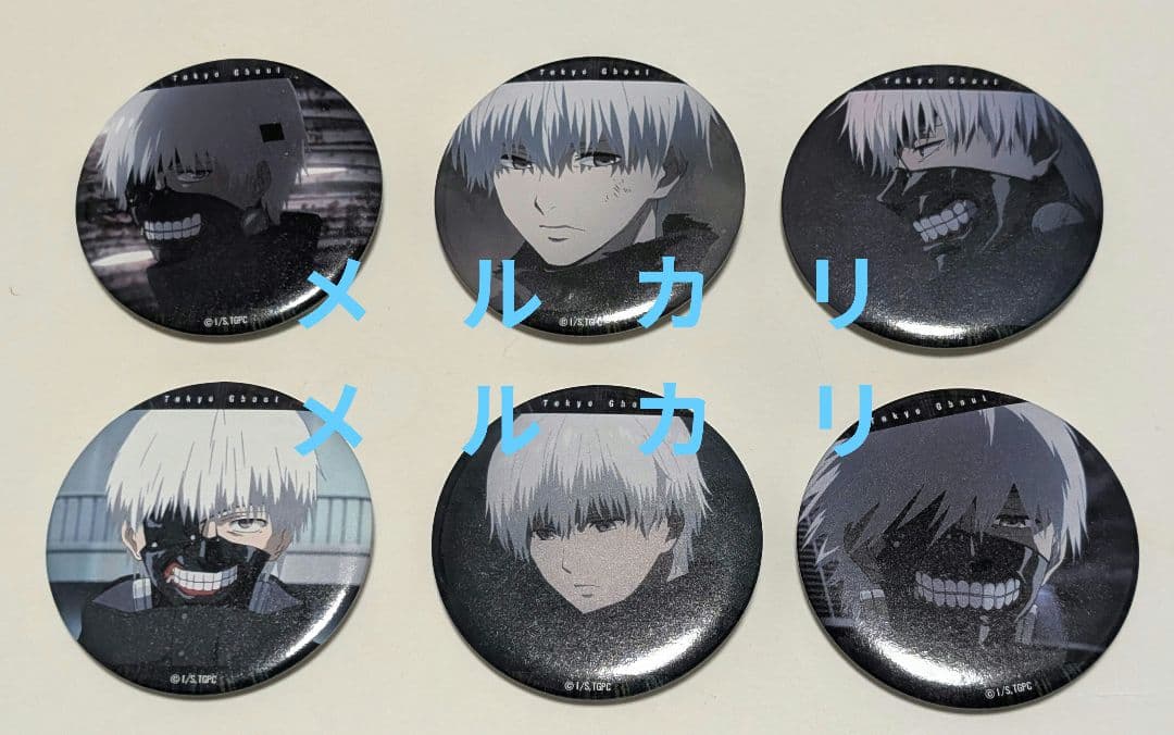 東京喰種 金木研 缶バッジ キャラバッジコレクション
