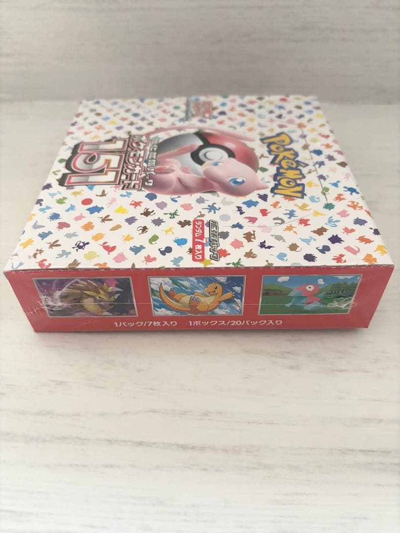 r*_様 ポケカ　151 シュリンク付き　1BOX 硬質ケース付き