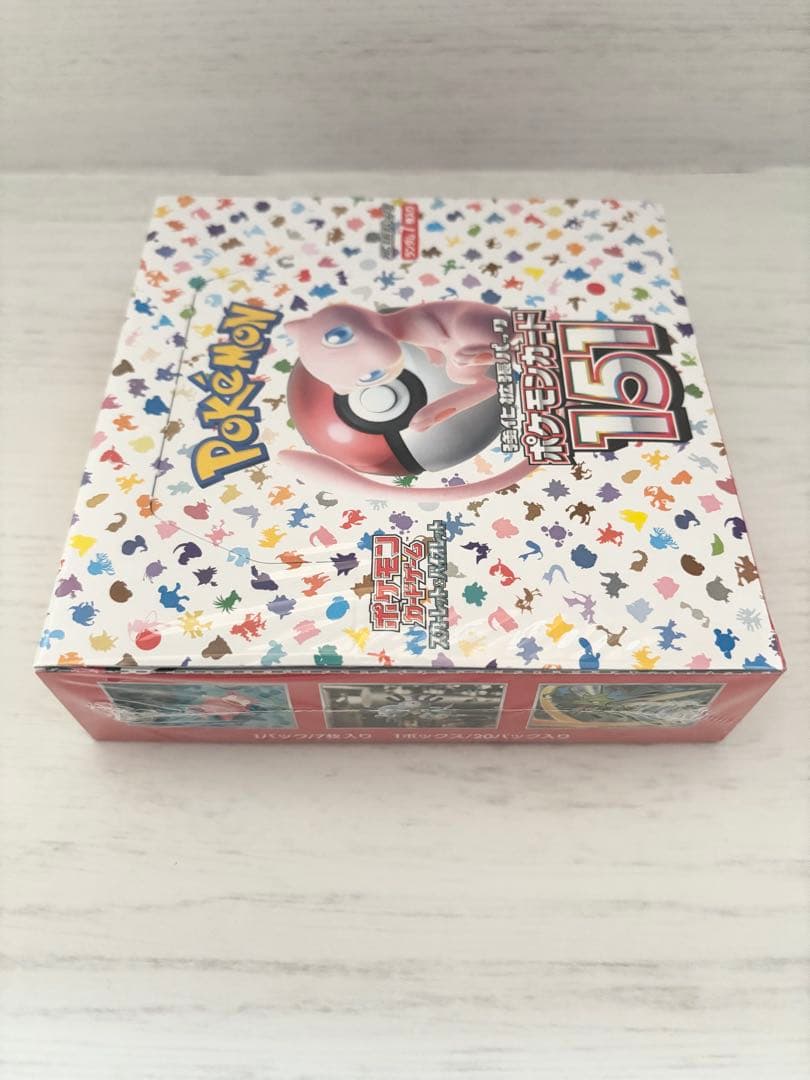 r*_様 ポケカ　151 シュリンク付き　1BOX 硬質ケース付き