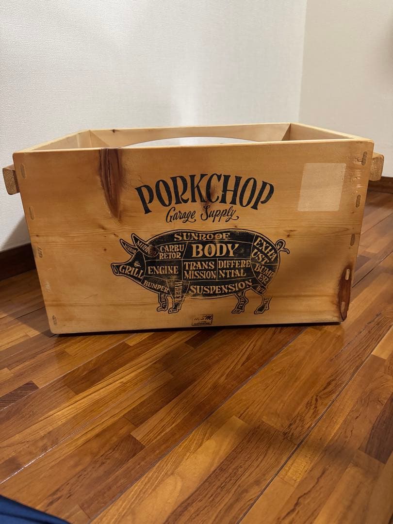 難ありPORKCHOP GARAGESUPPLY M&M PORK BOX XL