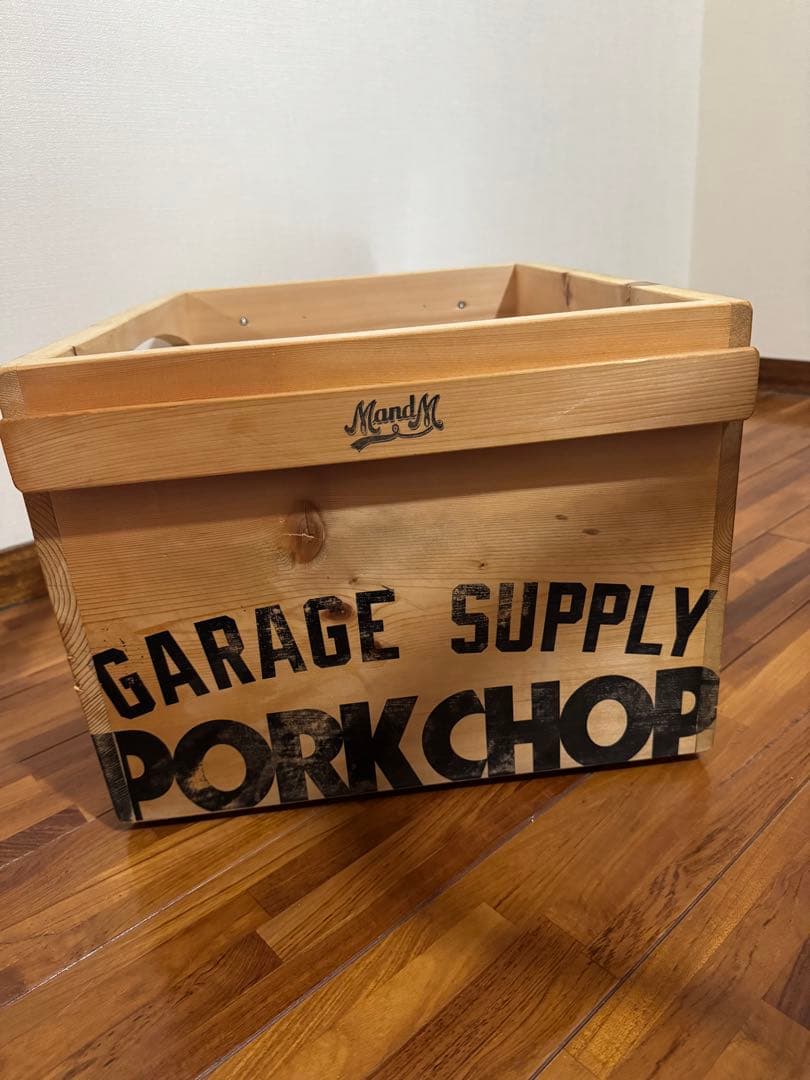 難ありPORKCHOP GARAGESUPPLY M&M PORK BOX XL