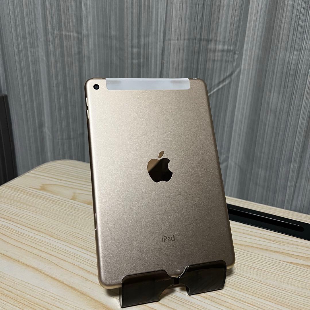 iPad mini第4世代(SIMフリー)未使用近い バッテリー状態とても良好！