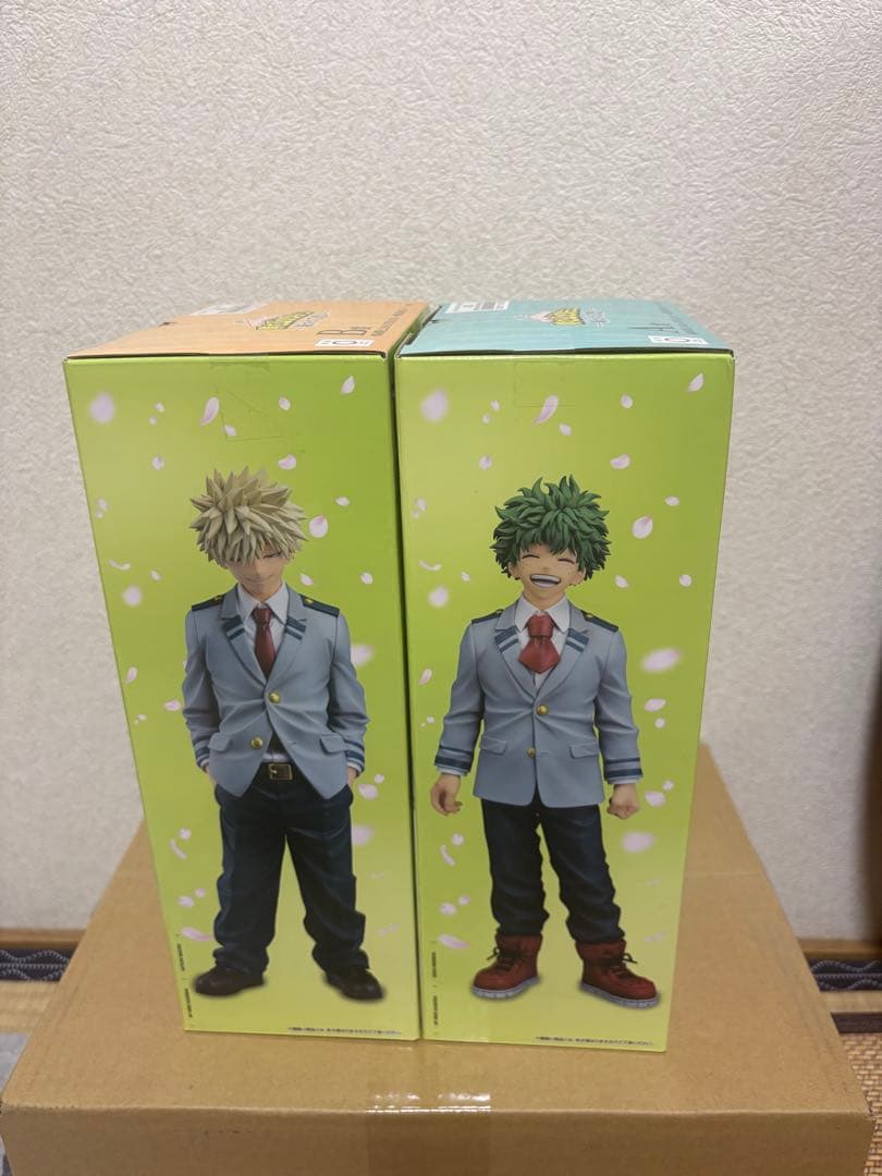 一番くじ 僕のヒーローアカデミア 紡がれる想い A賞 B賞 フィギュアセット