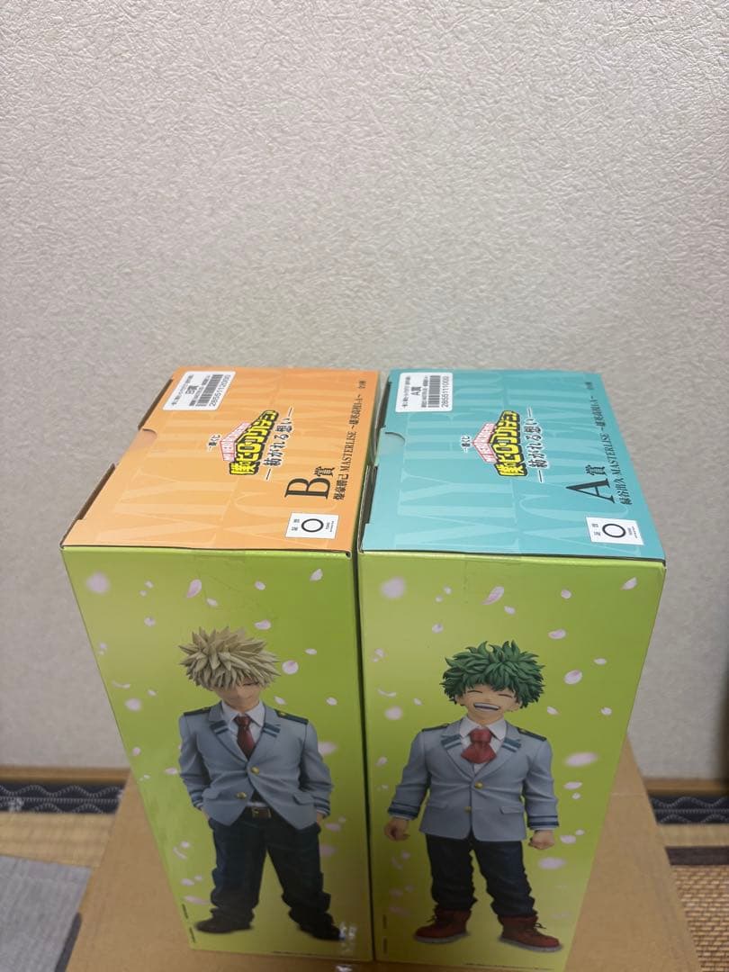 一番くじ 僕のヒーローアカデミア 紡がれる想い A賞 B賞 フィギュアセット