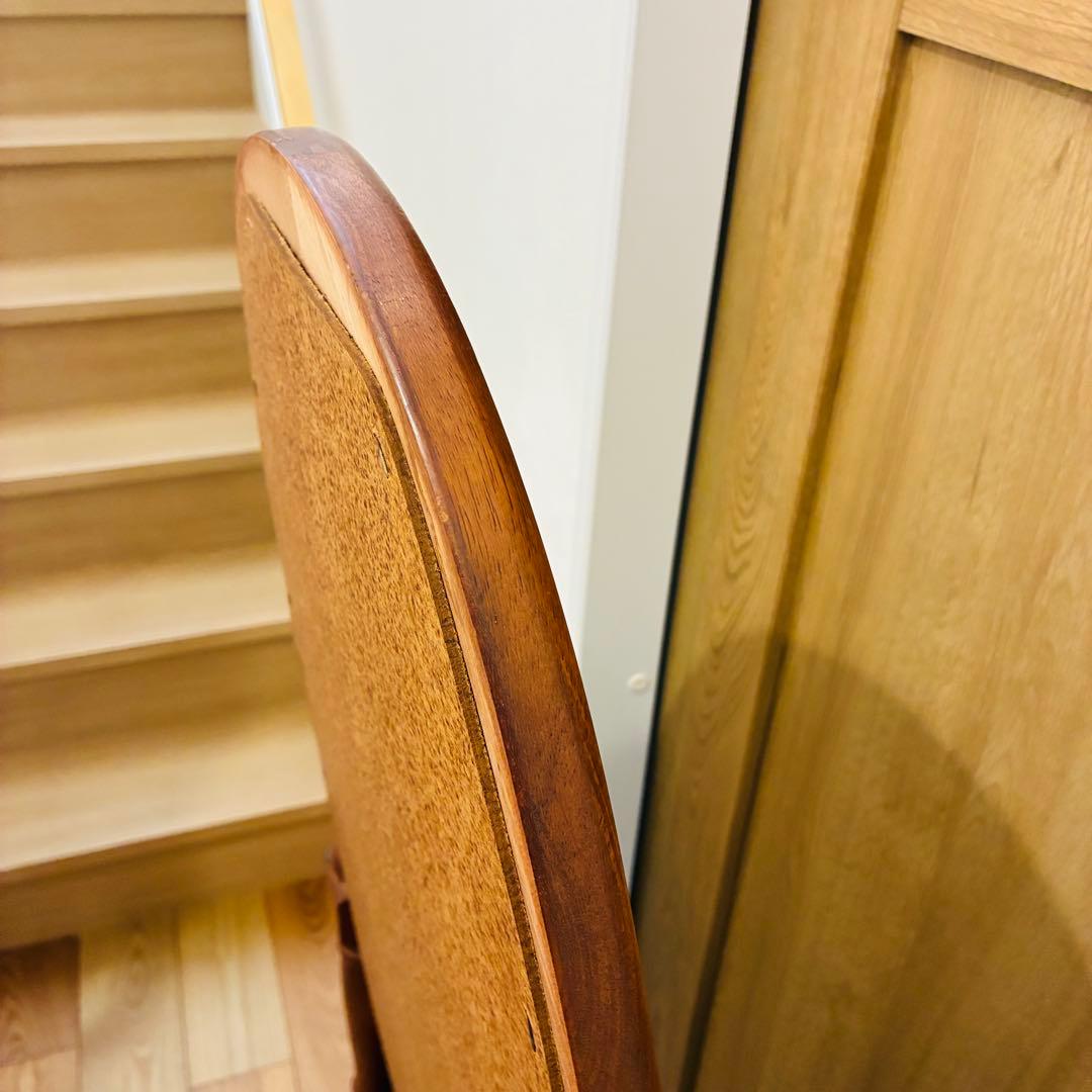 【送料込み】全身 木製　スタンド　ミラー 脚付き 姿見　レトロ　調節　鏡　ウッド