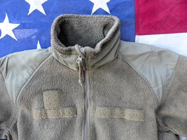 米軍実物　ポーラテックフリースジャケット　XS-R　コヨーテ　GEN3　136