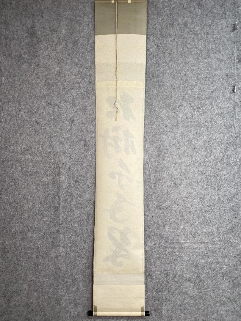 良*様 大井際断『松樹千年翠』茶道具 一行書 臨済宗方広寺派管長 掛軸23111